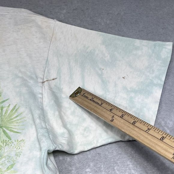 90s Vintage T-Shirt Mens X-Large Rainforest Preserve Paradise Single Stitch 0691 - Picture 14 of 15